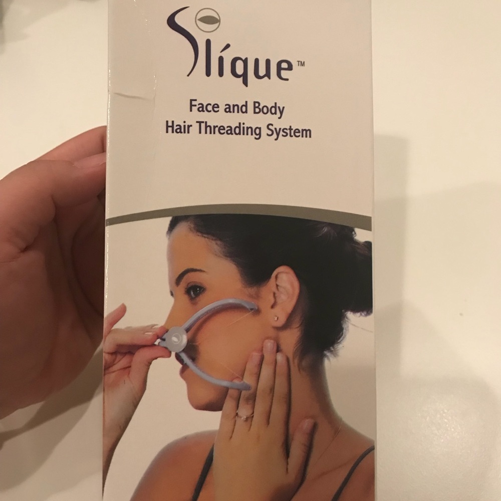 Slique Face and body hair threading system